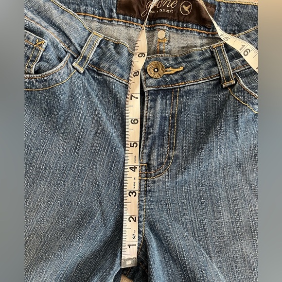 Grane Juniors Medium Wash Boot Cut Jeans Size 9 - Picture 11 of 16